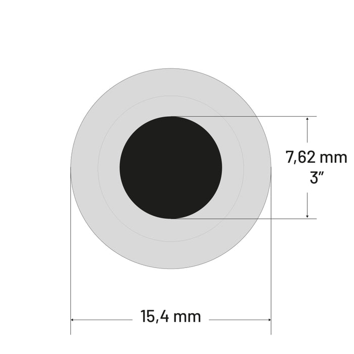 Versandetiketten 103x199mm für Industrie-Etikettendrucker mit 3 Zoll Rollenkern