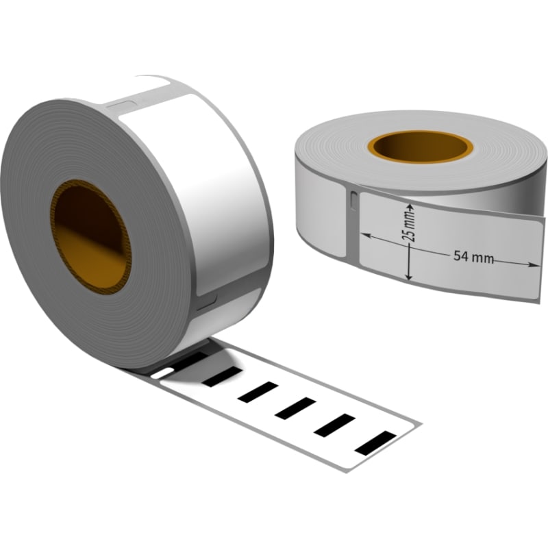 10 Rotoli Etichette Aftertech 57x32 Mm – 1000 Etichette Per Rotolo, Compatibili Con Dymo LabelWriter E Seiko