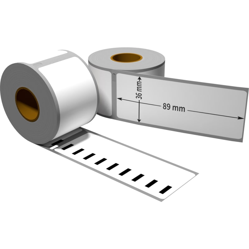 Dymo 99010 roze compatible labels, 89 x 28 mm, 260 etiketten