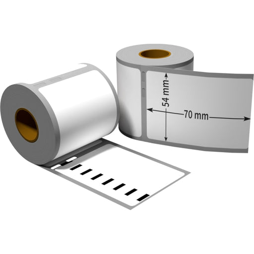 Aftertech 30x 99015 54x70mm Compatible Adhesive Labels Rolls (320