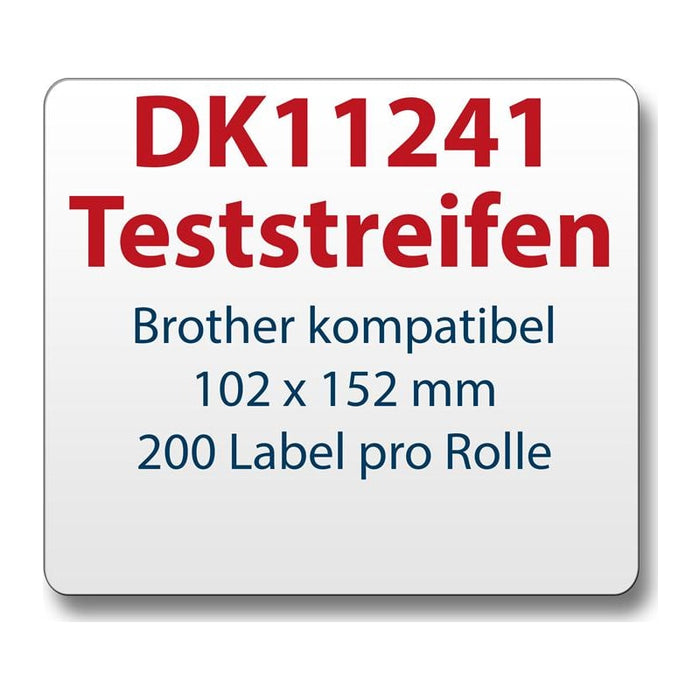 Testetiketten für Brother-Etikettendrucker