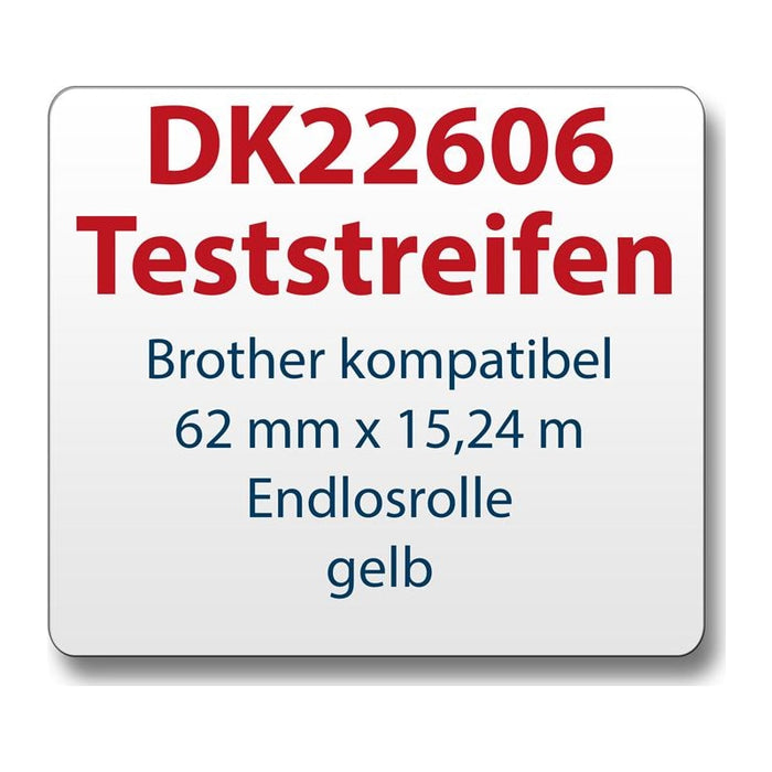 Testetiketten für Brother-Etikettendrucker