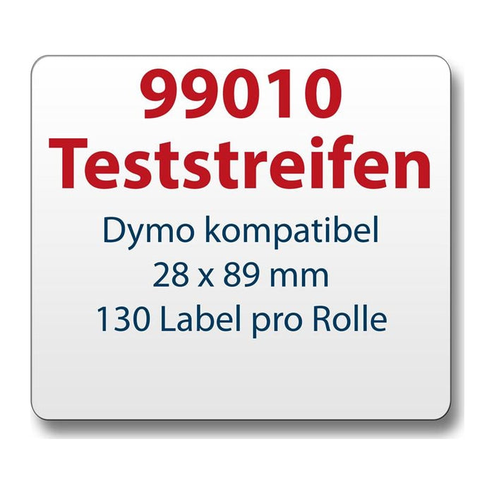 Testetiketten für Dymo-Etikettendrucker