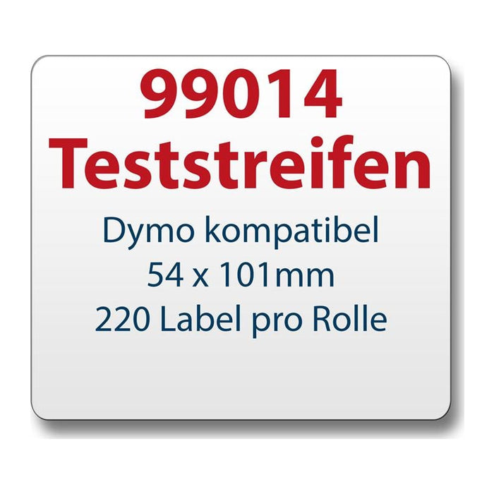 Testetiketten für Dymo-Etikettendrucker