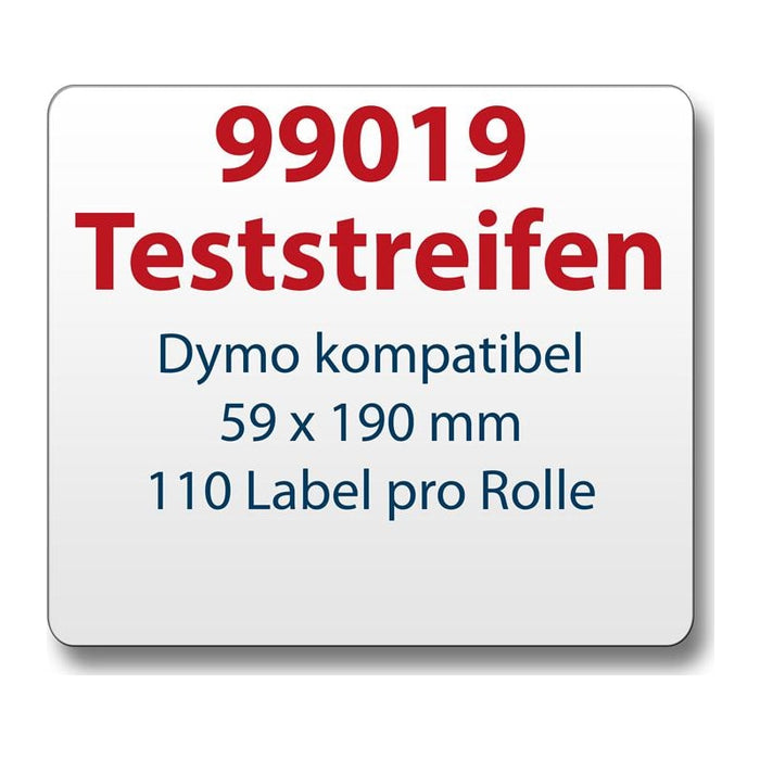 Testetiketten für Dymo-Etikettendrucker